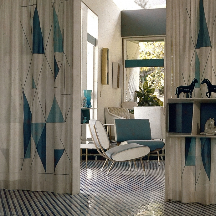 1956 Villa Arreaza Caracas, Venezuela Interni/Interiors © Gio Ponti Archives Archivio storico Eredi Gio Ponti