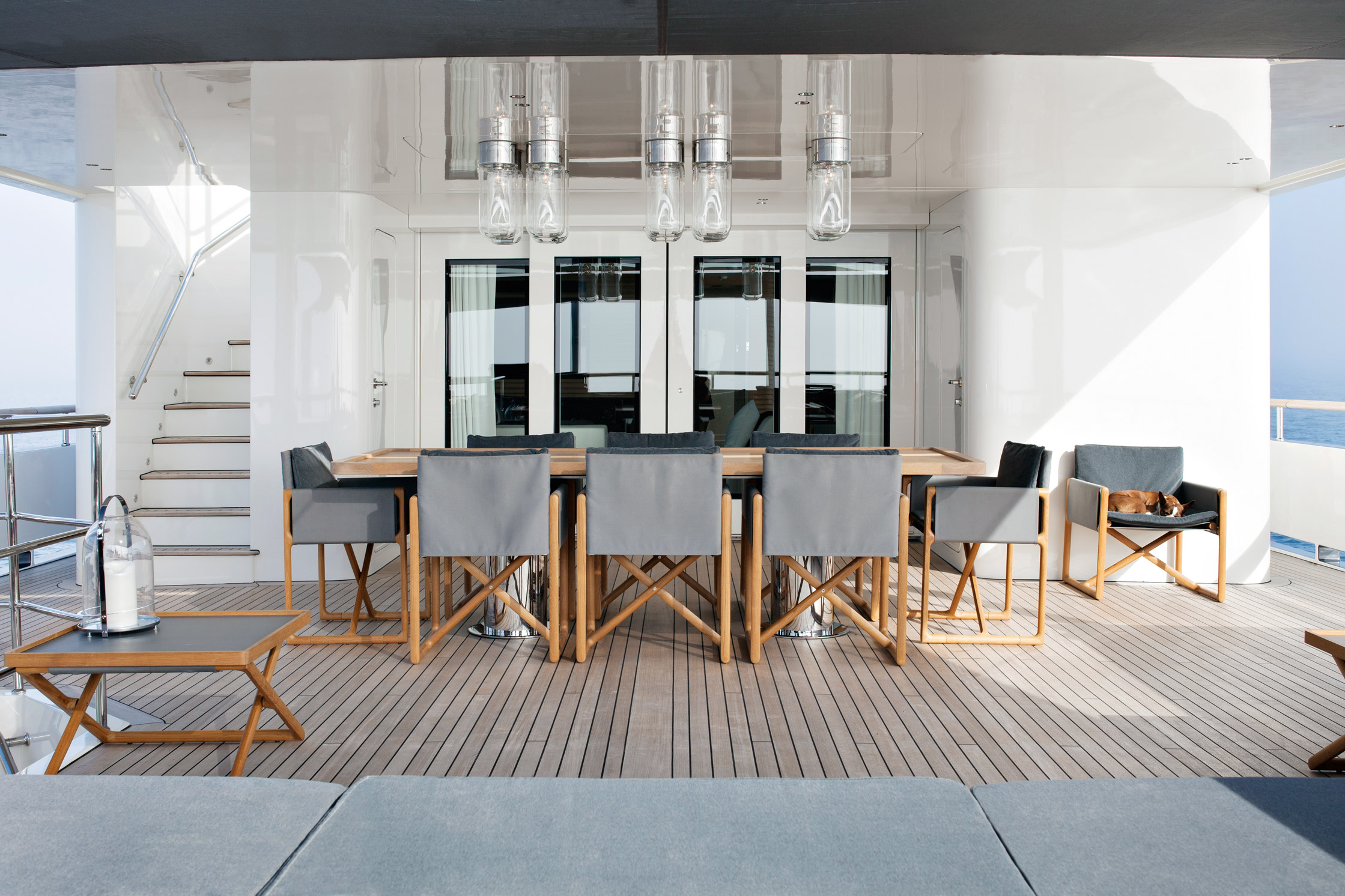 RH3 Expedition Yacht, design Vincent Van Duysen. Foto Bart Heynen