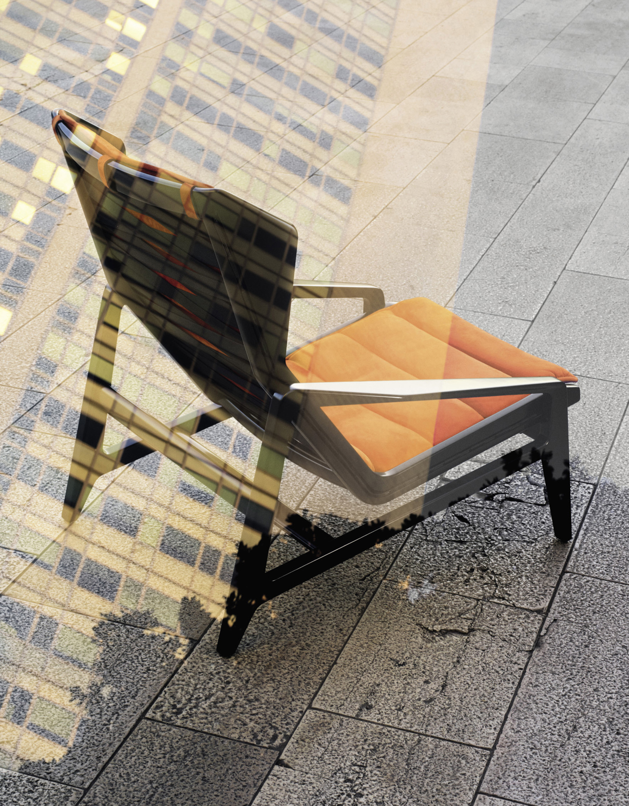 D.156.3 armchair by Gio Ponti