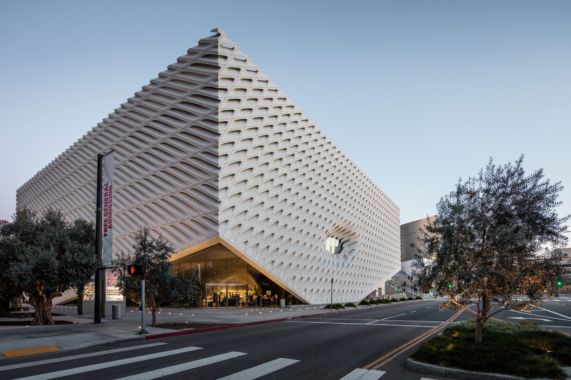 The Broad Exterior, Los Angeles. Image credit: Mike Kelley