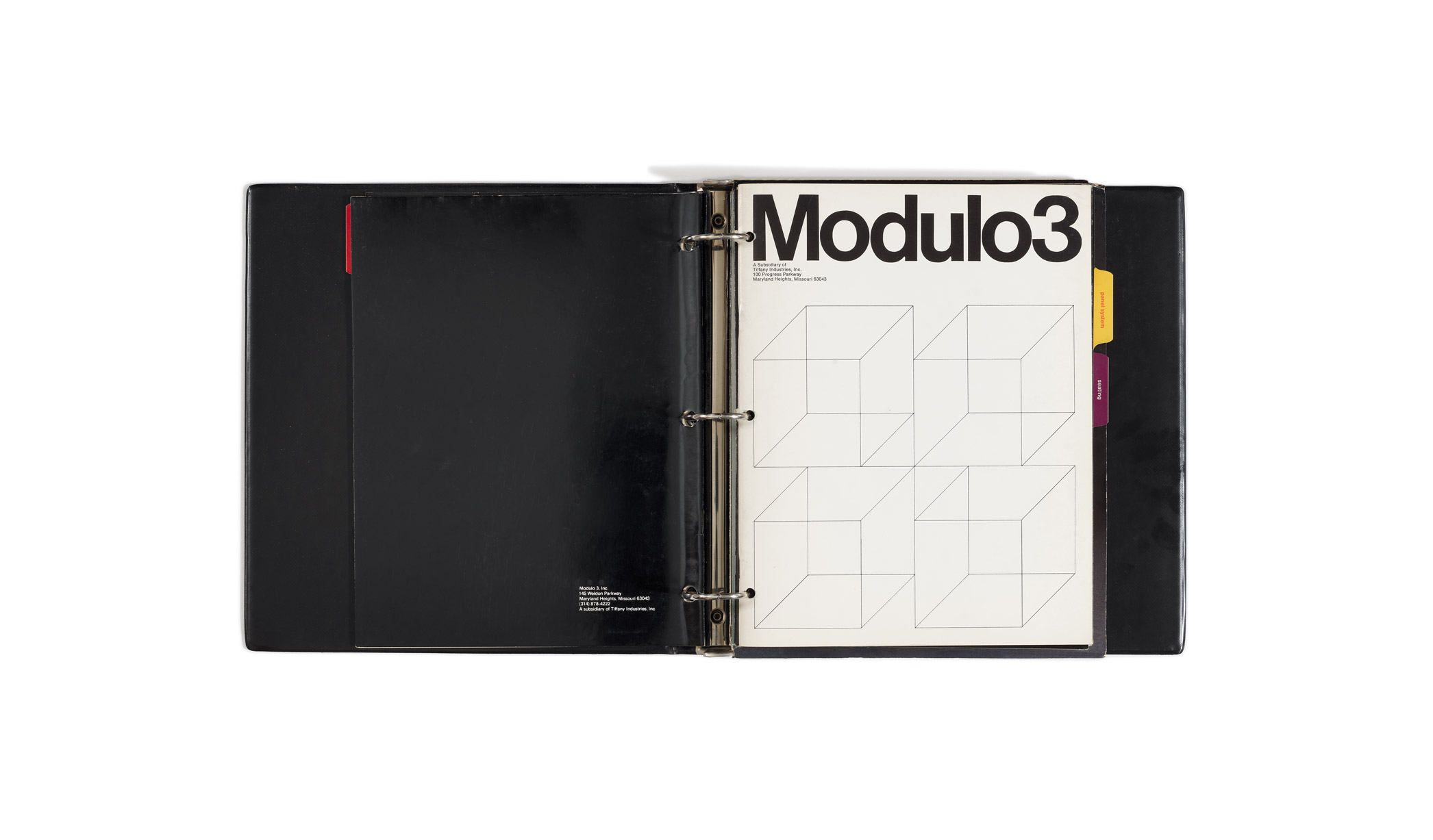 Historical catalogue for the Modulo3 system.