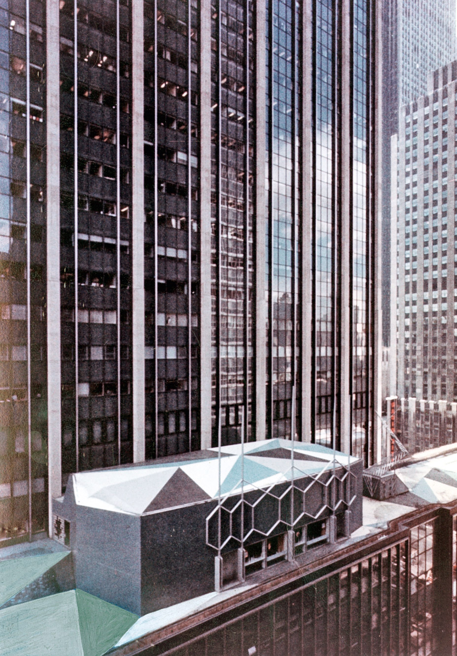 Time&Life Auditorium, progetto di Gio Ponti, 1959. Courtesy Gio Ponti Archives, CSAC Parma