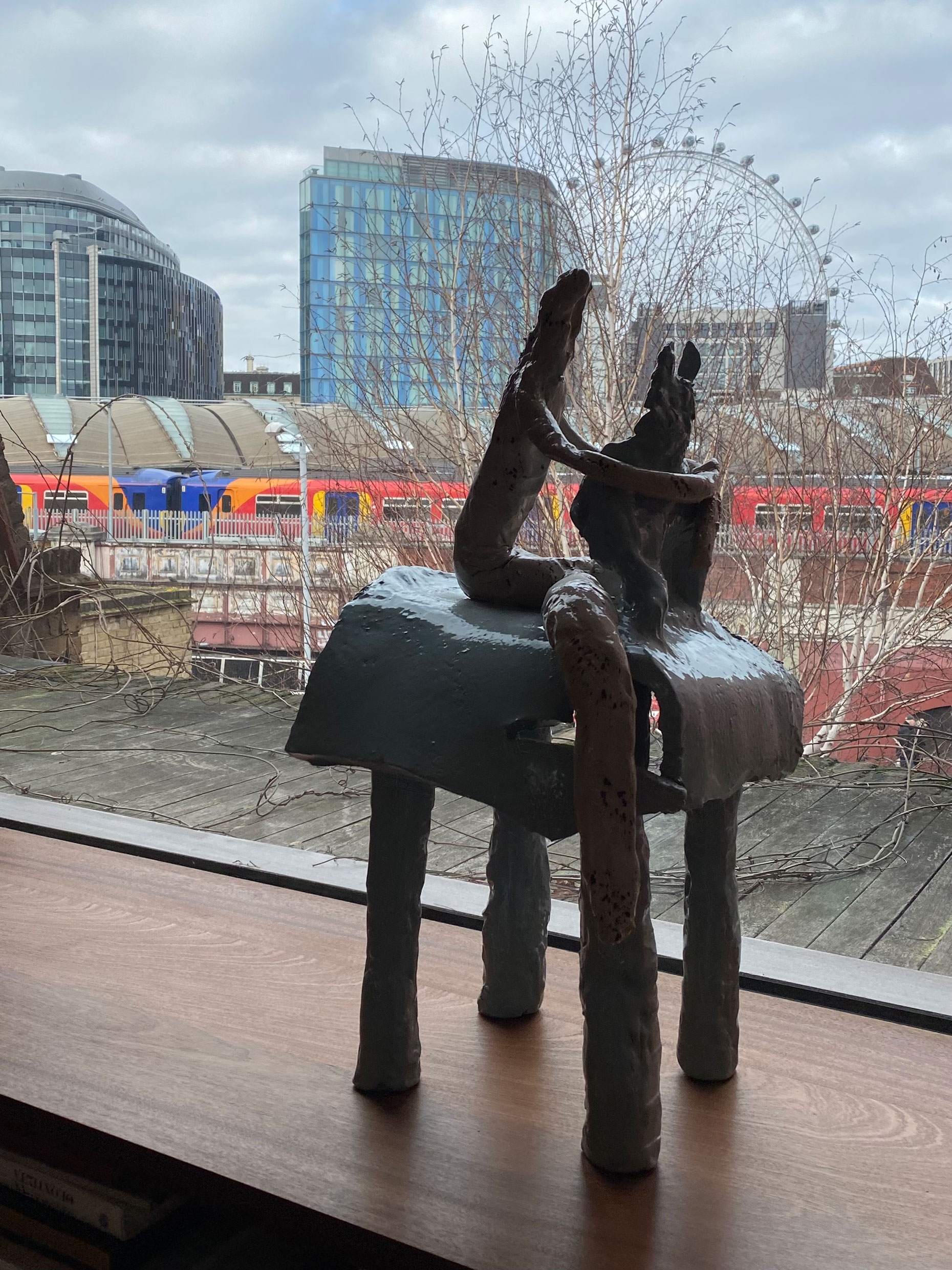 Europa and the Sacred Bull’, a ceramic sculpture by Simone Fattal | Michael Anastassiades