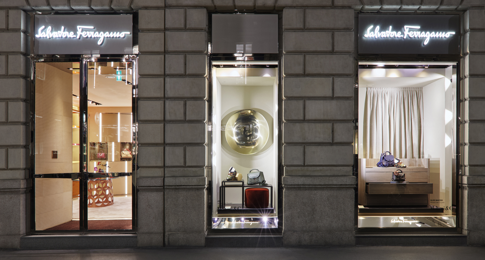 Molteni&C @ Boutique Salvatore Ferragamo