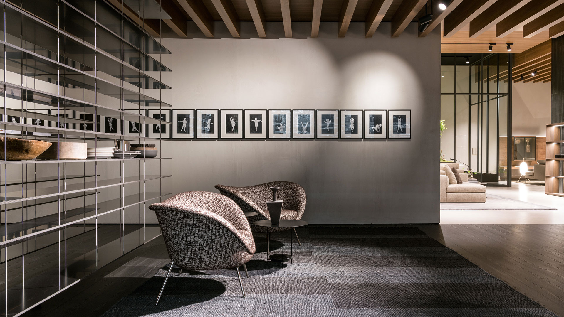 D.154.2 armchairs by Gio Ponti