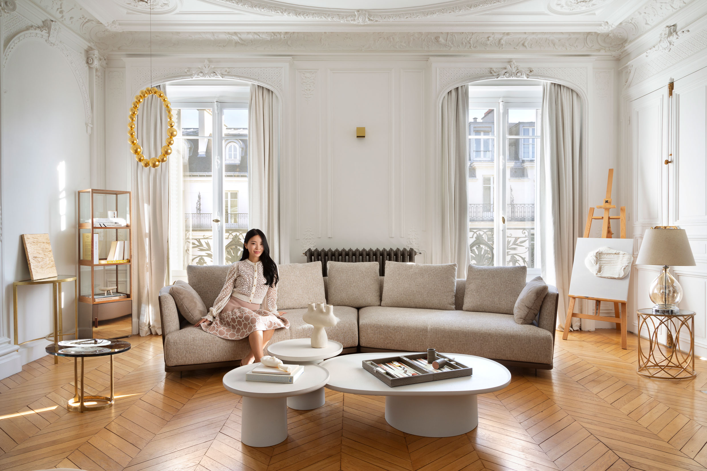 Maison Suri: Inside Su Park’s Parisian Apartment, furnished by Molteni&C