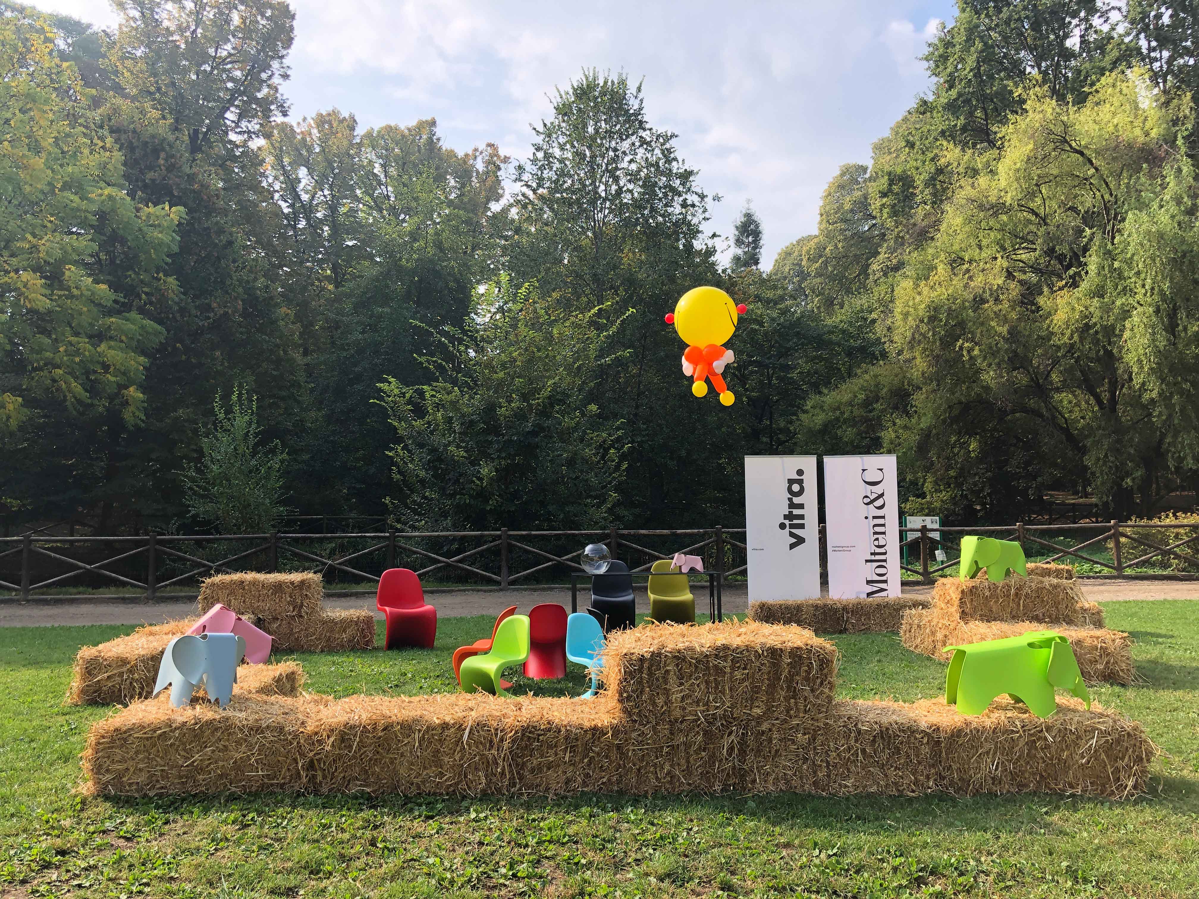 Allestimento Molteni&C al Pic-nic Theodora 2019