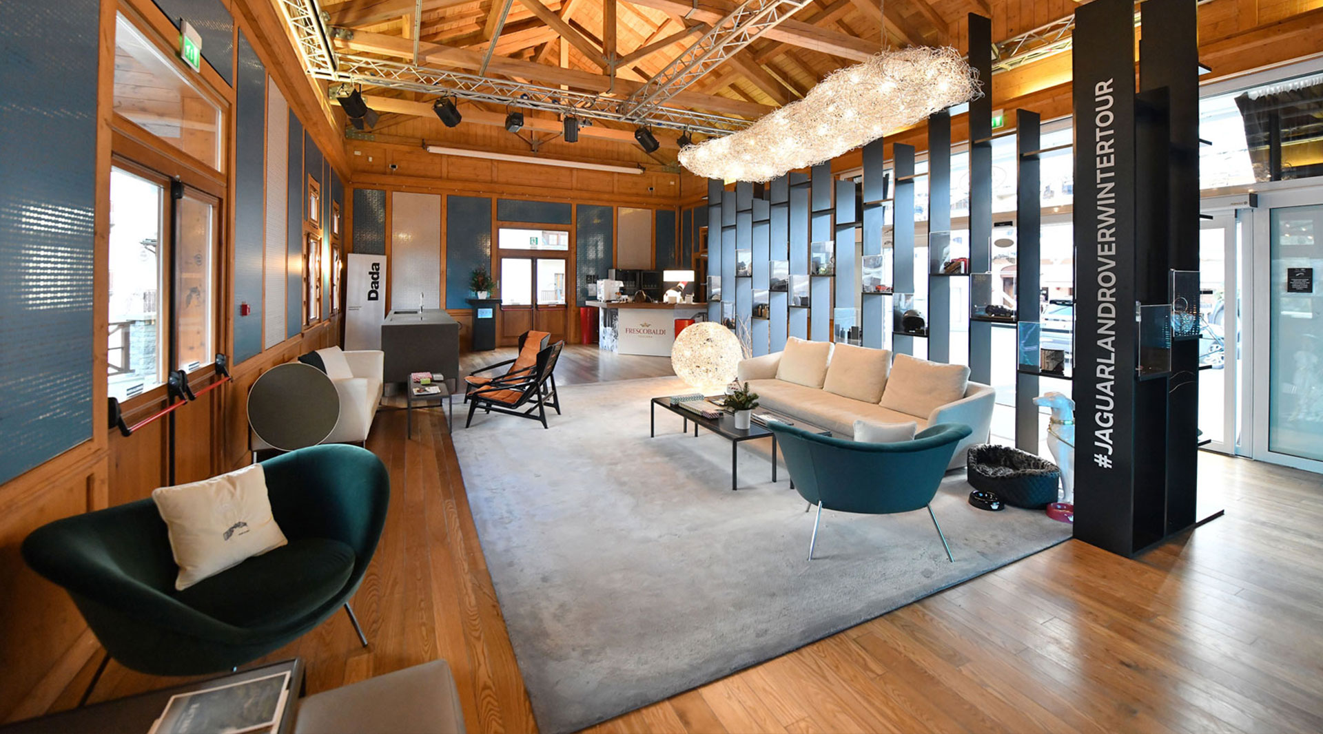 Molteni&C|Dada sponsor del Jaguar Land Rover Winter Tour 2018-2019 a Courmayeur