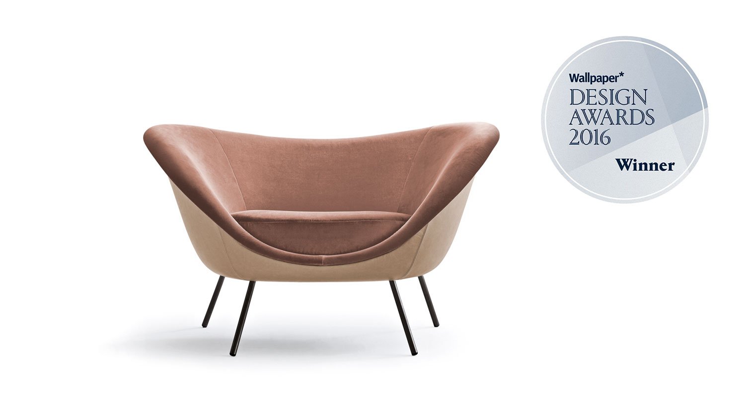Armchair D.154.2 Gio Ponti, selected for 2016 Wallpaper Design Award
