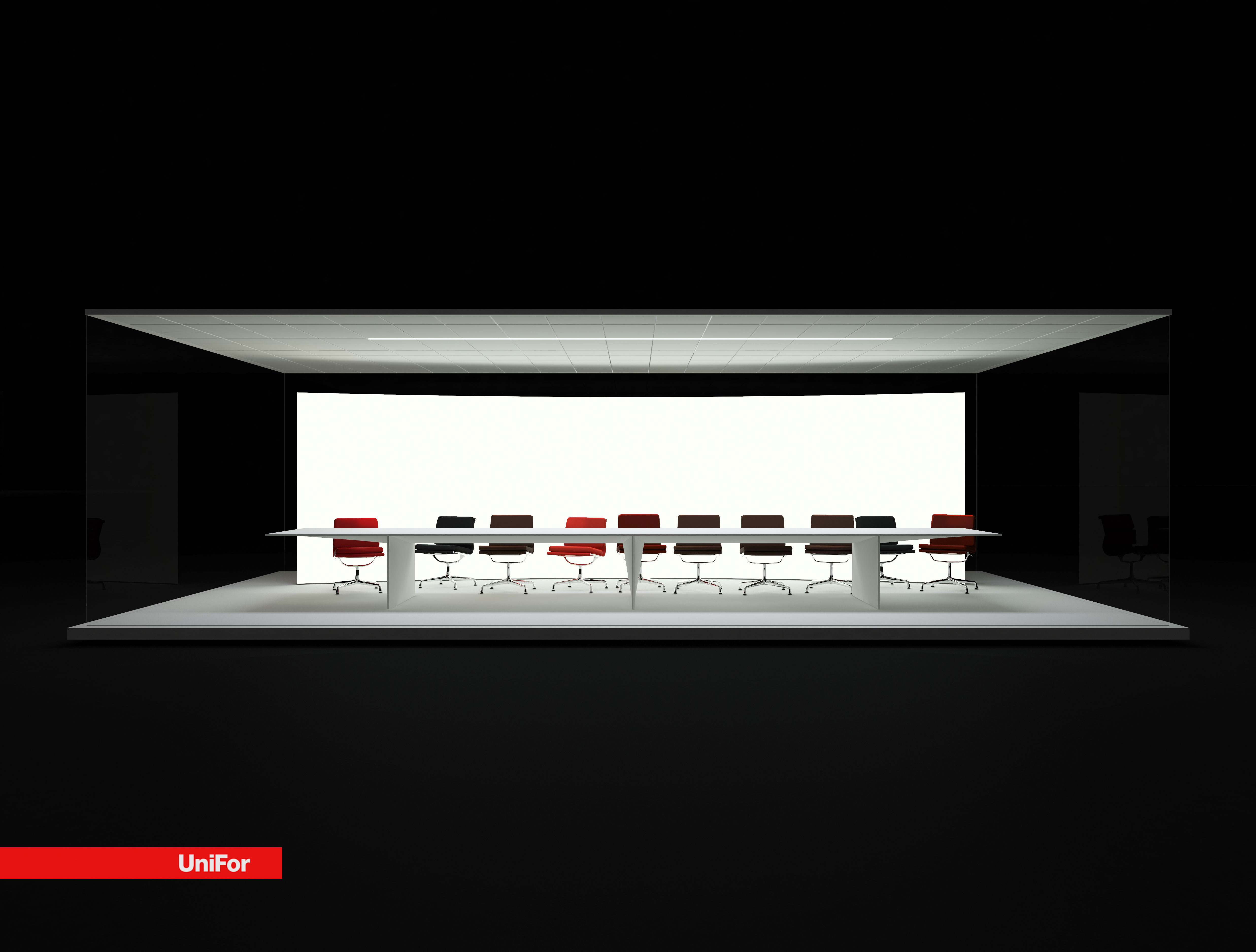 Unifor 50-year Anniversary installation at Palazzo Brera